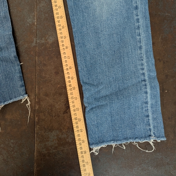 Harper Heritage Womens Blue Jeans Embroidered Floral High Rise Straight - Picture 10 of 10